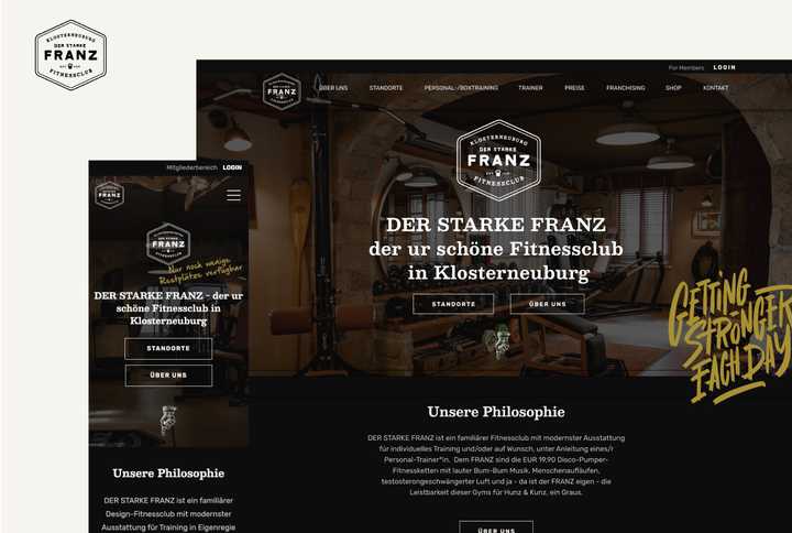 Der Starke Franz application created by Peak11