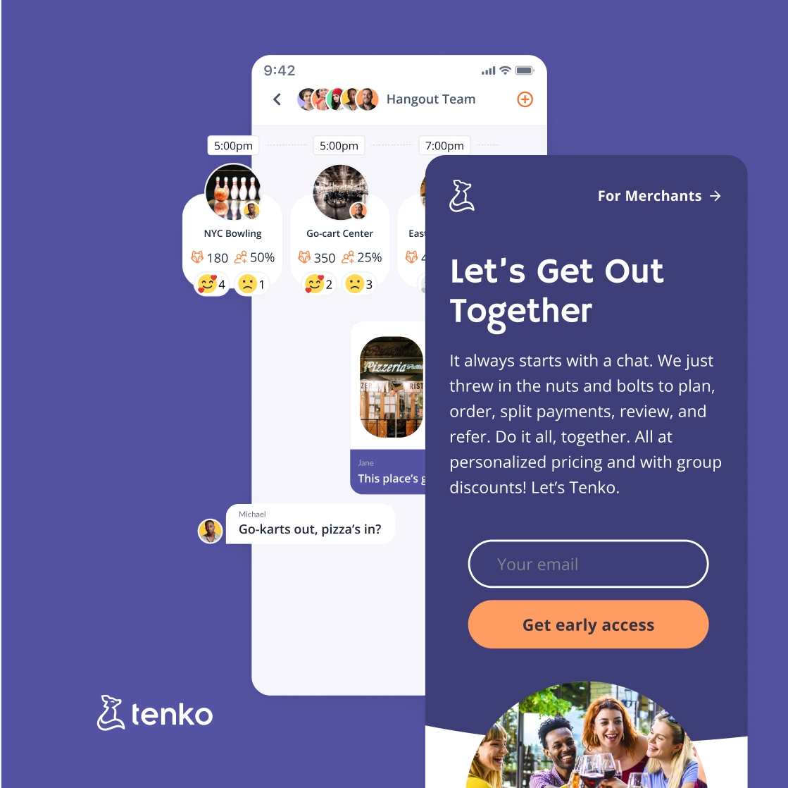 Tenko Mobile App Created by Peak11 Software House