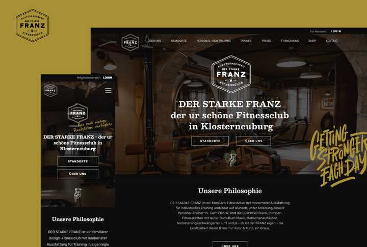 Der Starke Franz application created by Peak11